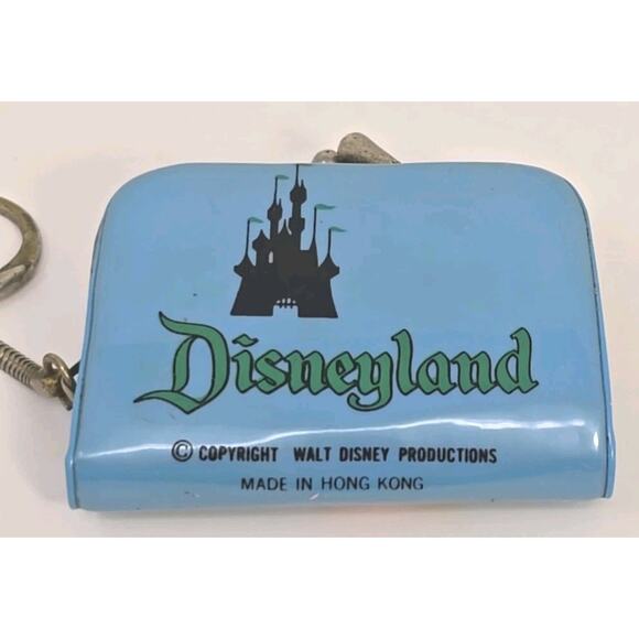 1960\'s Disneyland Park Vinyl Coin Purse Tinker Bell Original Souvenir 2.5\